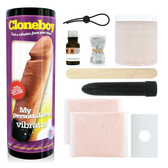 Penis Cloning Kit with Vibrator - Cloneboy Vibrator Nude