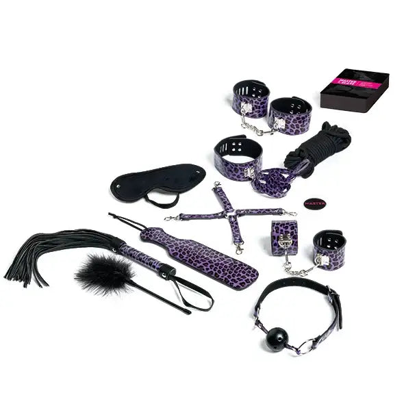 Erotic game with accessories - Master & Slave Bondage Game Purple