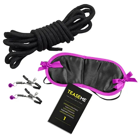 Erotic game with accessories - XXXME TEASEME Time to Play, Time to Tease