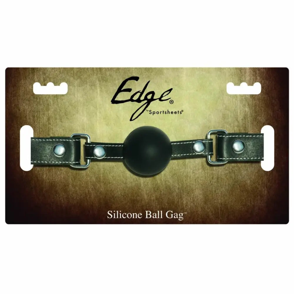 Knebel Sportsheets Edge Silicone Ball – Komfortowy Gadżet BDSM