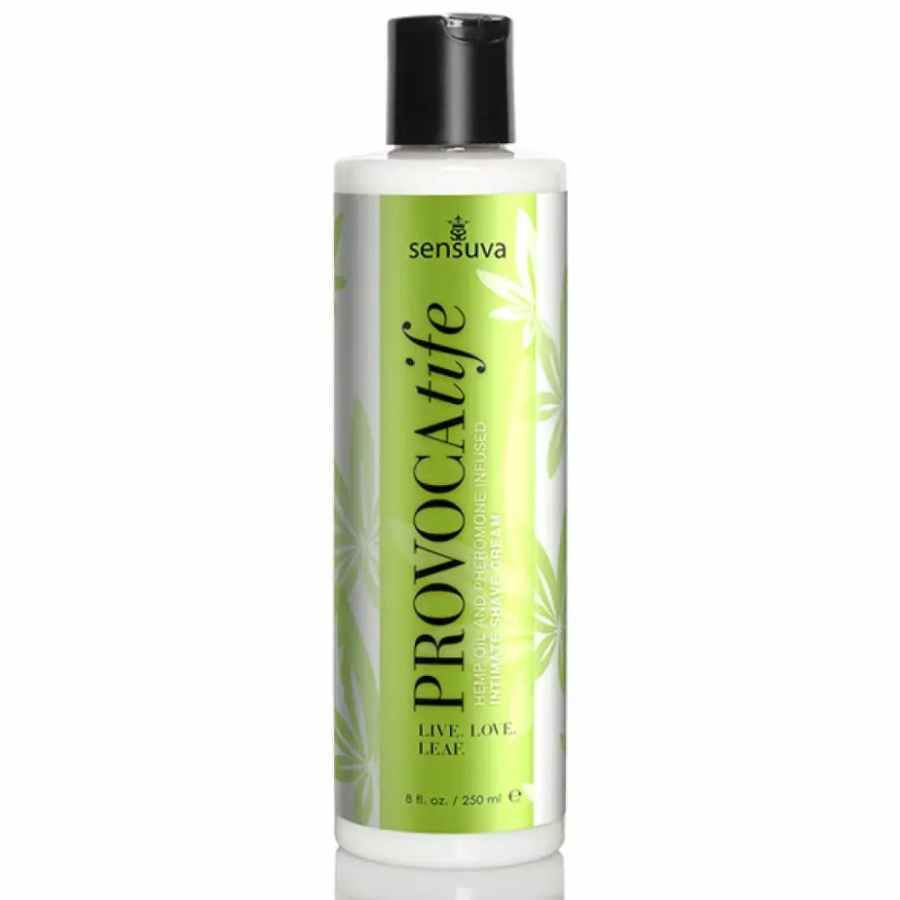 Shaving Cream - Sensuva Provocatife Cannabis Oil & Pheromone Infused Shave Cream 240 ml