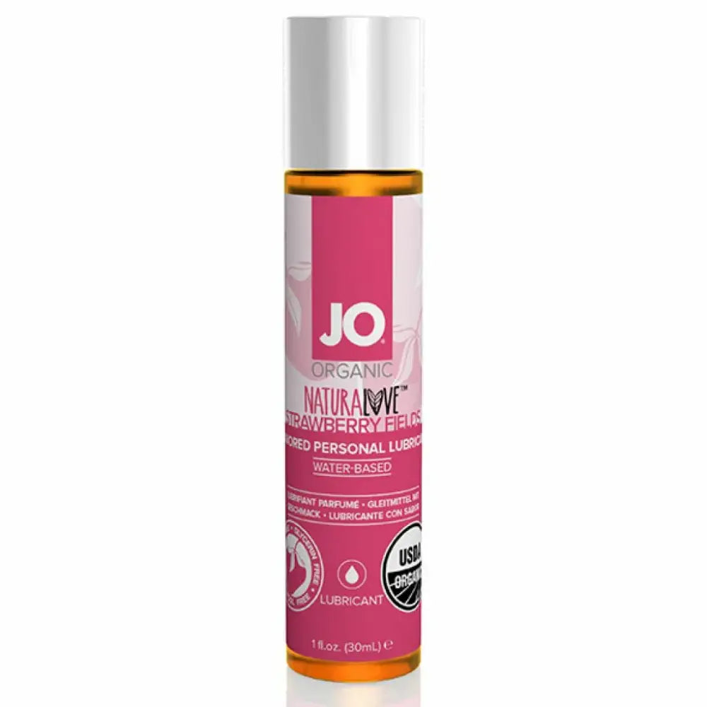 Organic lubricant - System JO Organic NaturaLove Strawberry 30 ml