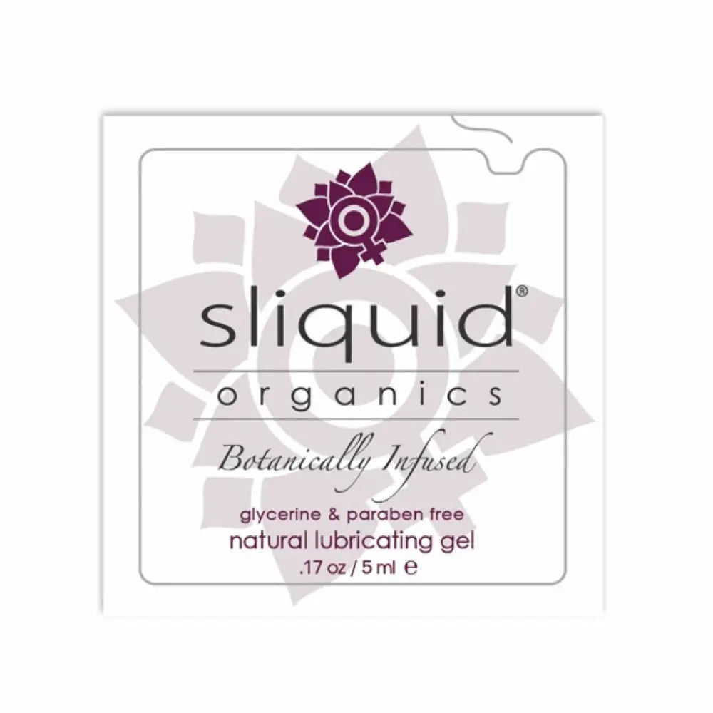 Lubricant (sachet) - Sliquid Organics Natural Gel 5 ml