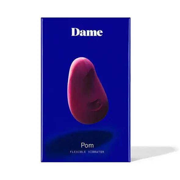 Masażer Dame Products Pom Plum – Ergonomia i przyjemność w jednym!
