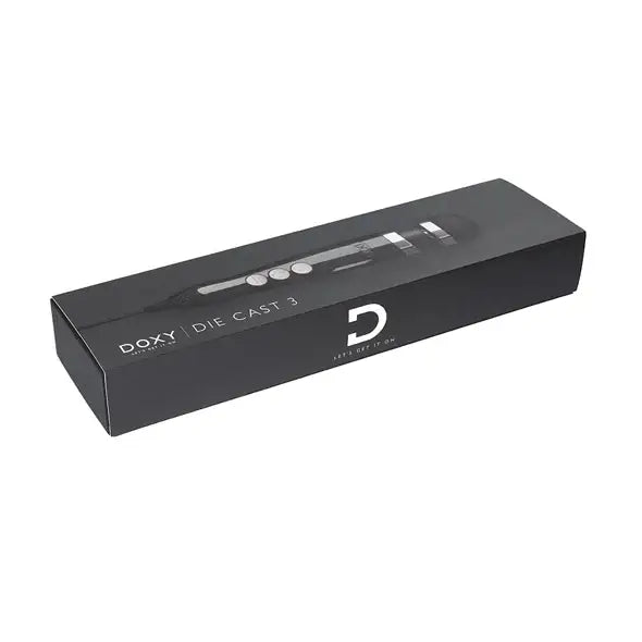 Masażer Doxy Die Cast 3 Black - Precyzja i Moc, Kup Teraz!