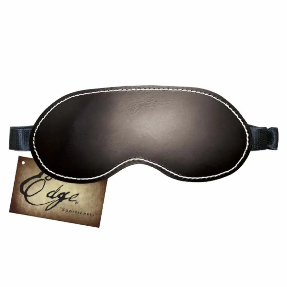 Eye Mask - Sportsheets Edge Leather Blindfold