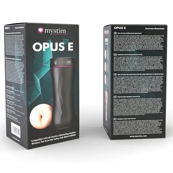 Electrostimulation Masturbator - Mystim Opus E-Masturbator Vagina