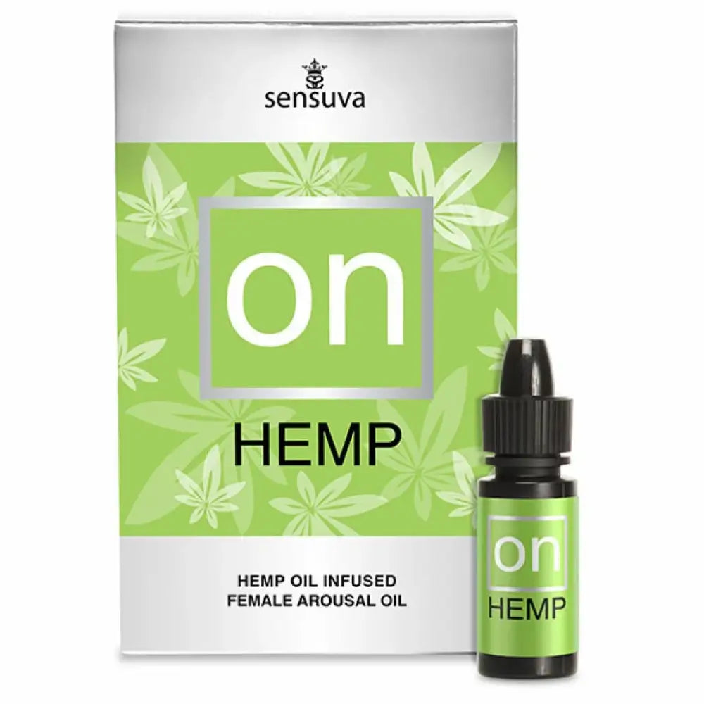 Stimulating oil - Sensuva ON Arousal Oil Hemp 5 ml