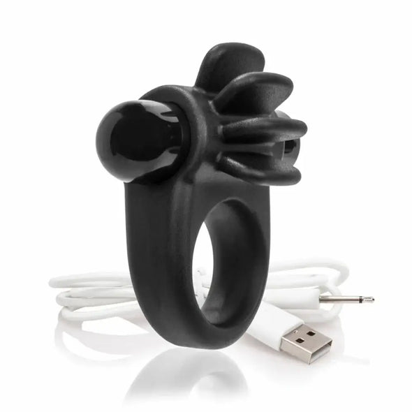 Vibrating Ring - The Screaming O Charged Skooch Black