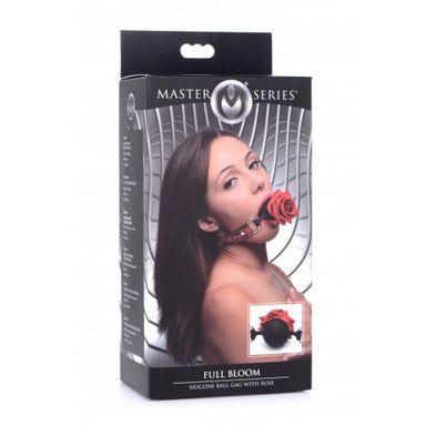 XR Brands - Silicone Rose Mouth Gag
