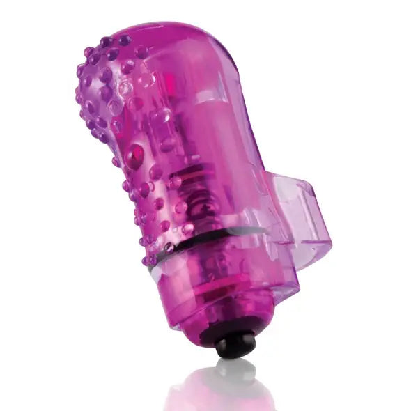Finger vibrator - The Screaming O The FingO Nubby Purple