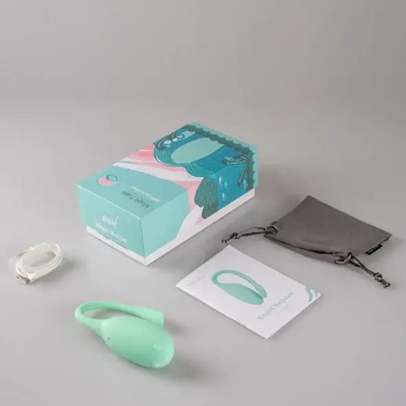 Vibrating Egg - Magic Motion Fugu Green