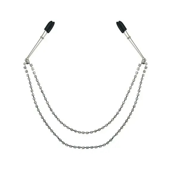 Nipple Clamps - Sportsheets Sincerely Bling Nipple Clips