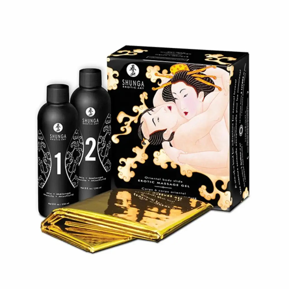 Massage Gel - Shunga Oriental Body-to-Body Massage Melon & Mango