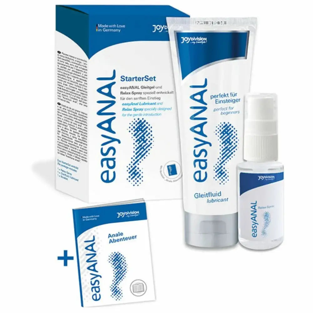Anal Gel & Spray - Joydivision easyANAL Bundle (Gel 80 ml & Spray 30 ml & Booklet)