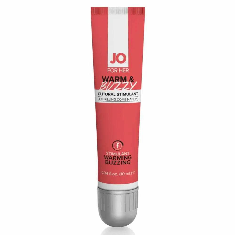 Stimulating gel - System JO Clitoral Stimulant Warm & Buzzy 10 ml