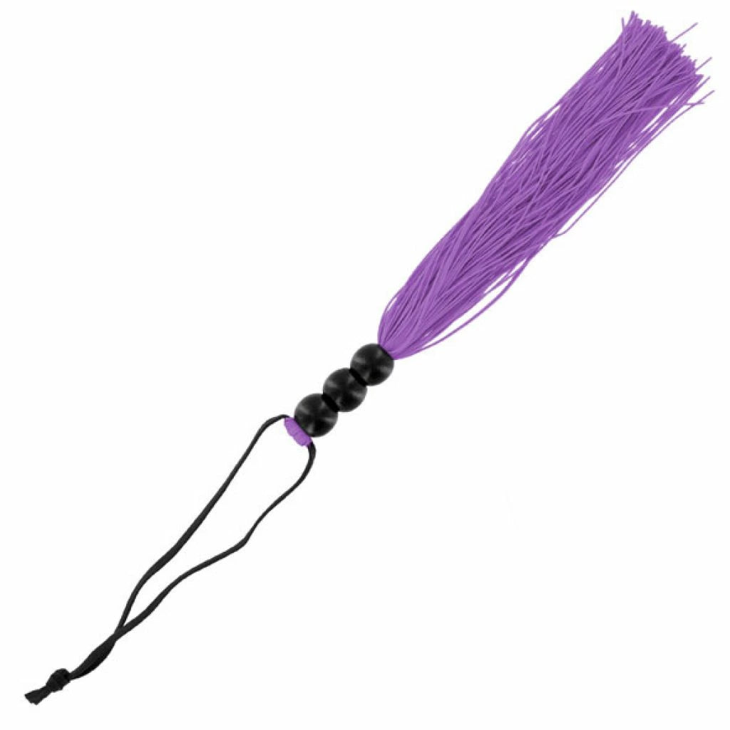 Small Rubber Whip - S&amp;M Small Rubber Whip Purple