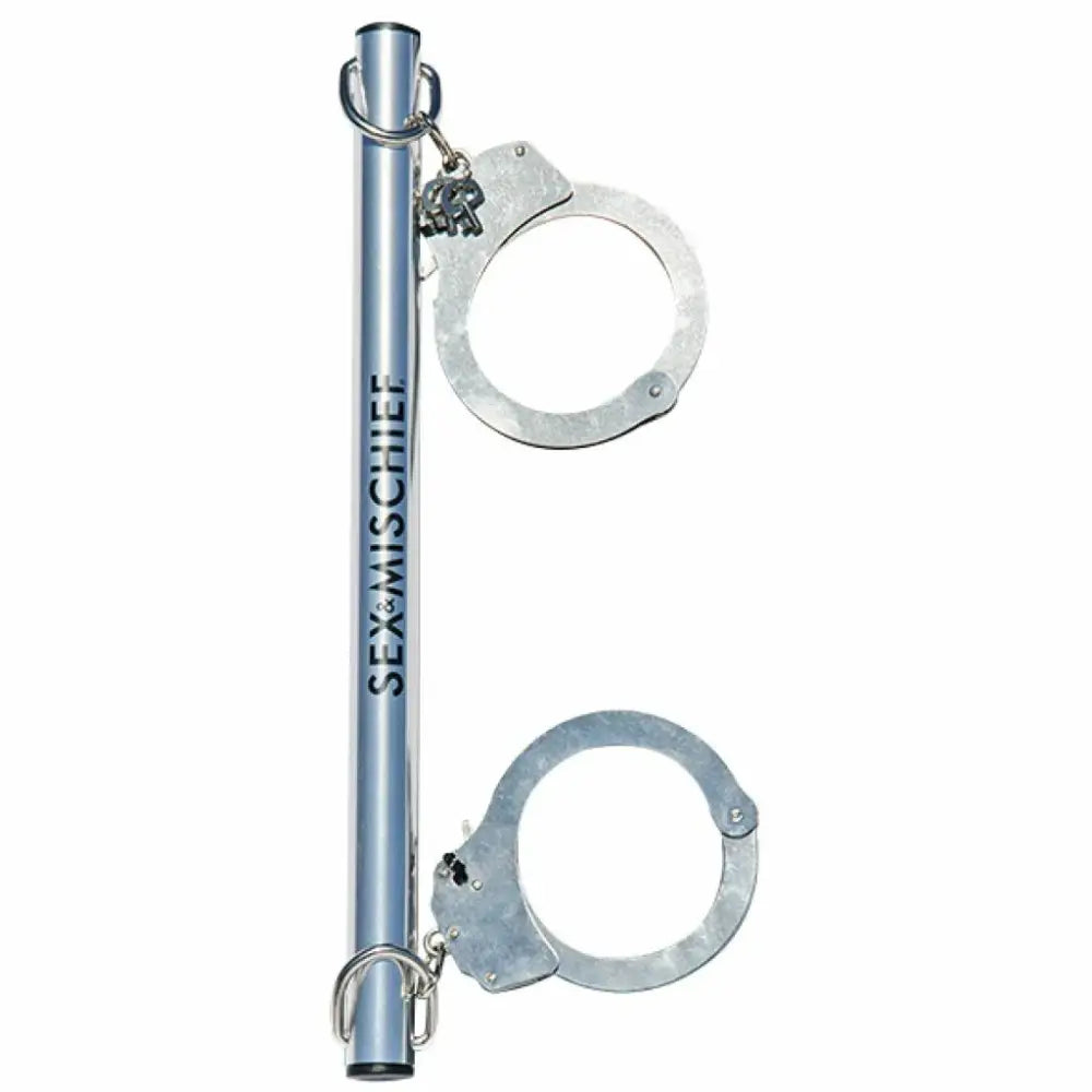 Spreader Bar - S&amp;M Spreader Bar with Metal Cuffs