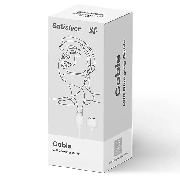 Charging cable - Satisfyer USB Charging Cable White