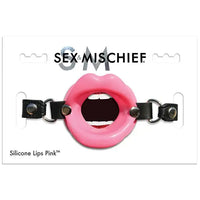 Knebel S&M Silicone Lips Pink – Stylowy Knebel BDSM