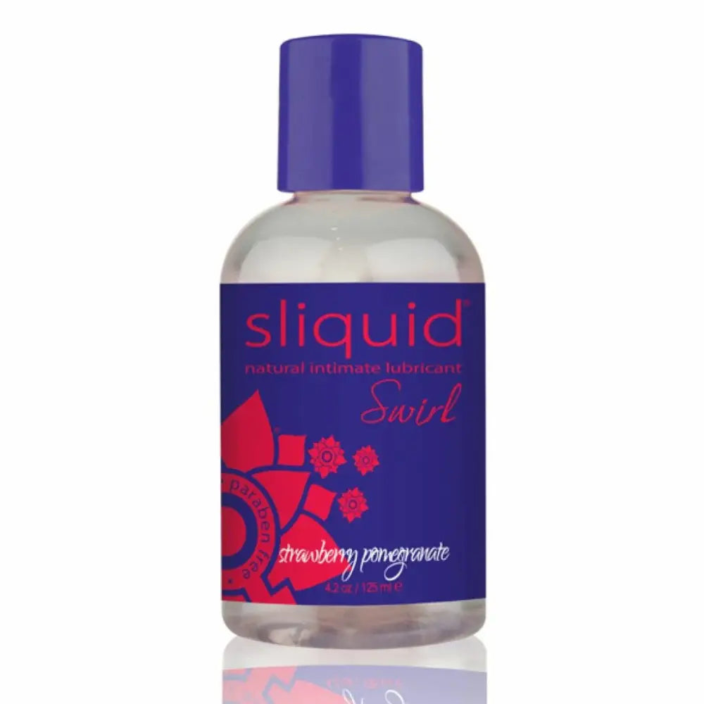 Lubricant - Sliquid Naturals Swirl Strawberry Pomegranate 125 ml