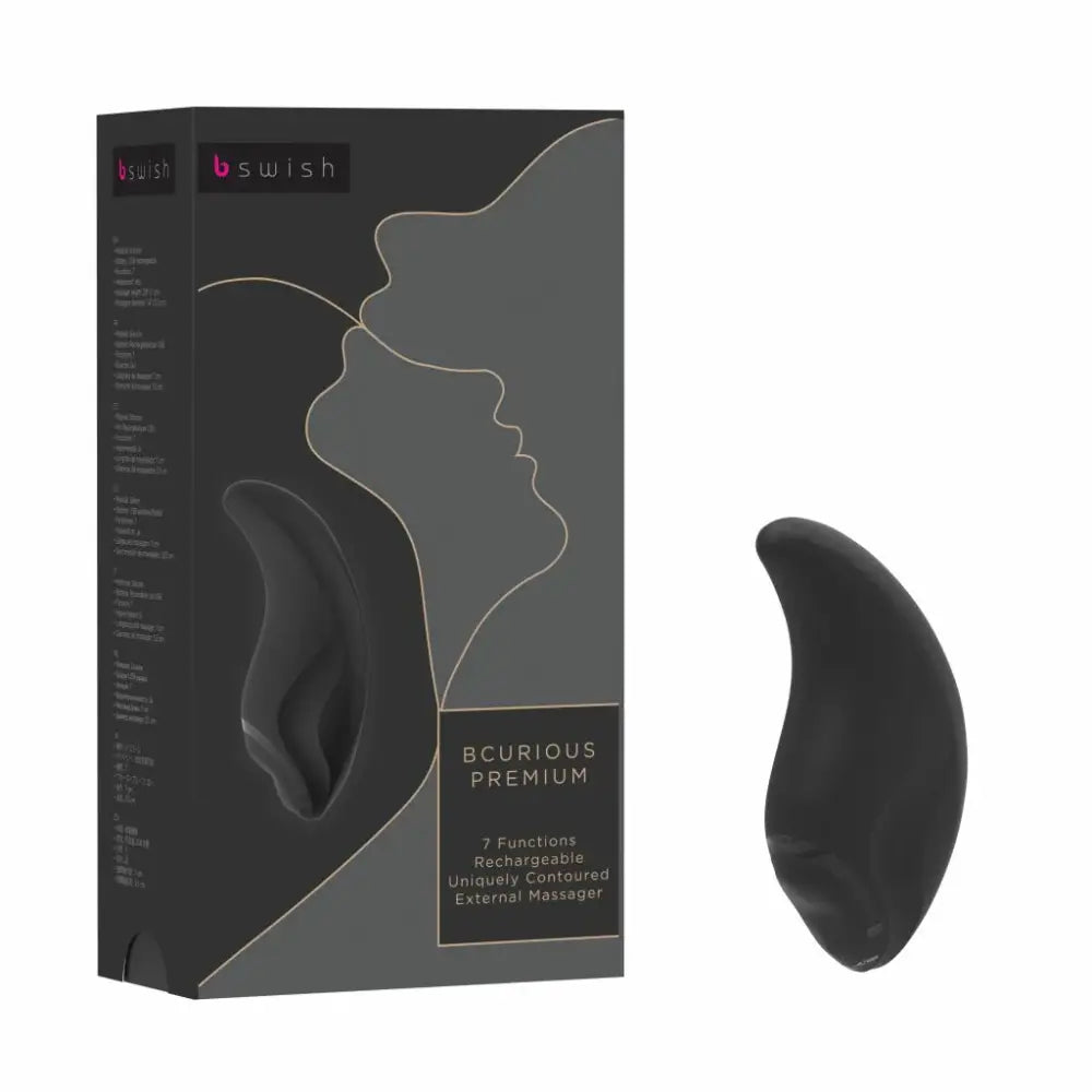 Masażer B Swish Premium Black - Luksusowy Relaks | Kup teraz!