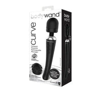 Masażer Bodywand Curve - kompaktowy, wielofunkcyjny, czarny