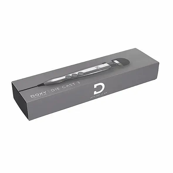 Masażer Doxy Die Cast 3 Silver - Precyzyjny i Mocny, Kup Teraz!