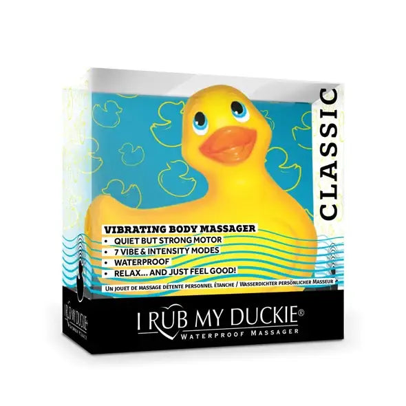 Masażer - I Rub My Duckie 2.0 Classic Yellow