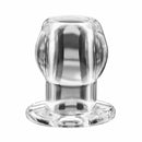 Plug analny podwójny tunel - Perfect Fit Double Tunnel Plug Large Clear Przezroczysty Duży
