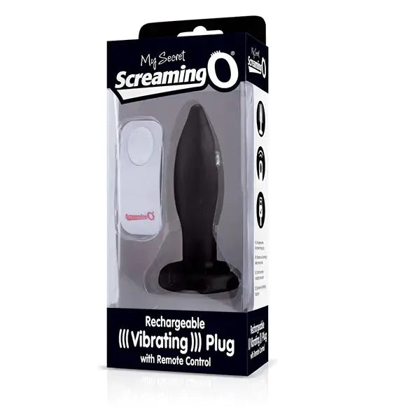 The Screaming O Vibrating Plug – Ekscytująca Stymulacja i Komfort!