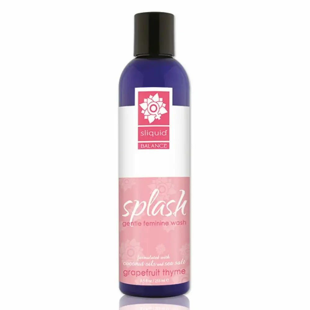 Intimate hygiene fluid - Sliquid Balance Splash Grapefruit Thyme 255 ml