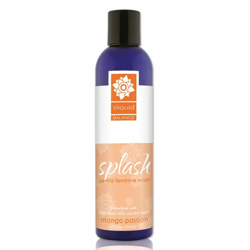Intimate hygiene fluid - Sliquid Balance Splash Mango Passion 255 ml