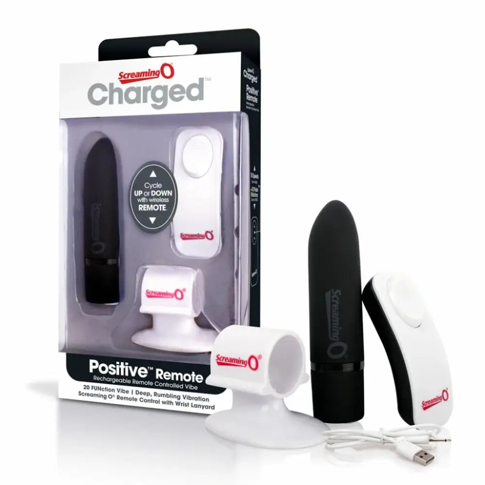Wibrator Remote Positive - Moc, Zdalne Sterowanie i Elegancja!
