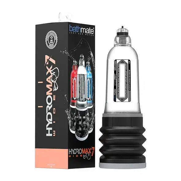 Penis enlargement pump - Bathmate Hydromax7 Wide Boy Clear