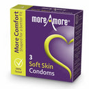 Prezerwatywy - MoreAmore Soft Skin 3 szt