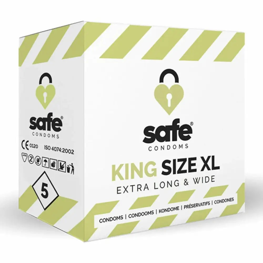 Condoms - Safe King Size XL 5 pcs