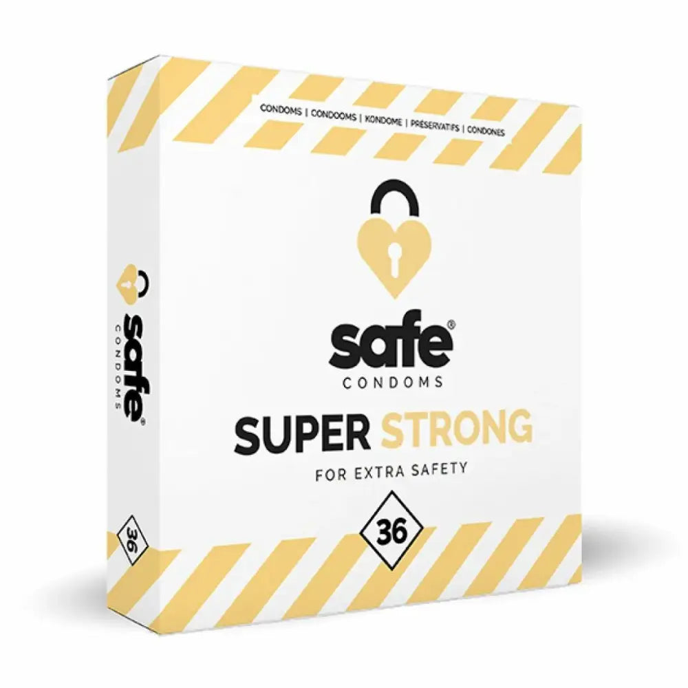 Reinforced condoms - Safe Super Strong 36 pcs
