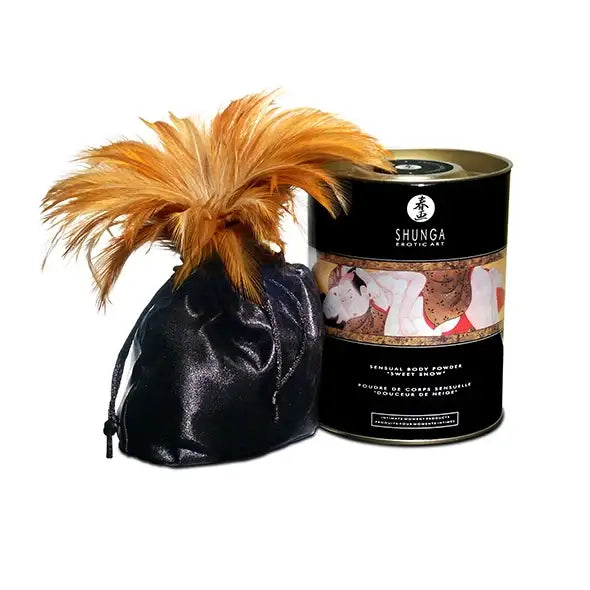Body Powder - Shunga Sweet Snow Sparkling Strawberry Wine 228g