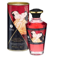 Rozgrzewający olejek do masażu - Shunga 100 ml