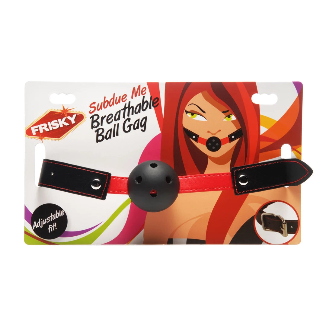 XR Brands - Oddychający knebel kulkowy