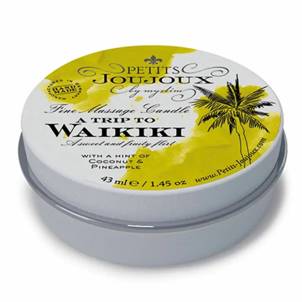 Massage Candle - Petits Joujoux Massage Candle Waikiki 33g