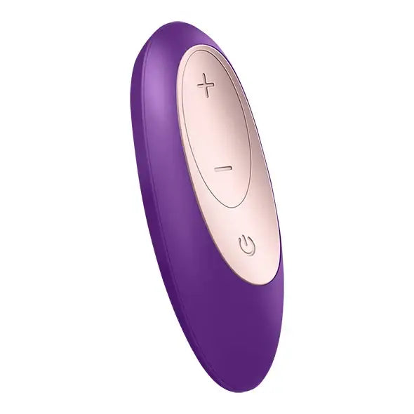 Wibrator dla par - Satisfyer Double Plus Remote | Wspólna Stymulacja