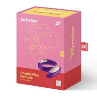 Wibrator dla par - Satisfyer Double Plus Remote | Wspólna Stymulacja