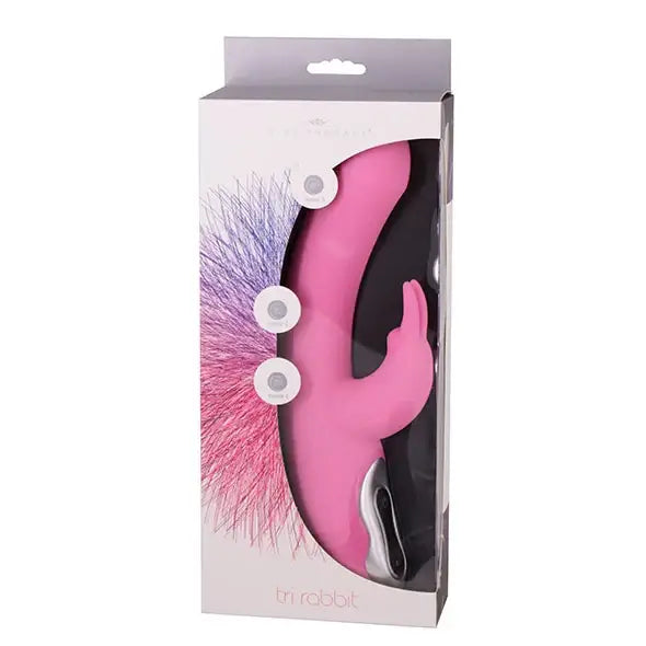 Vibe Therapy Tri Rabbit Pink – Przyjemność na Wyciągnięcie Ręki!