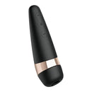 Czarny Wibrator z masażerem powietrznym - Satisfyer Pro 3 Vibration
