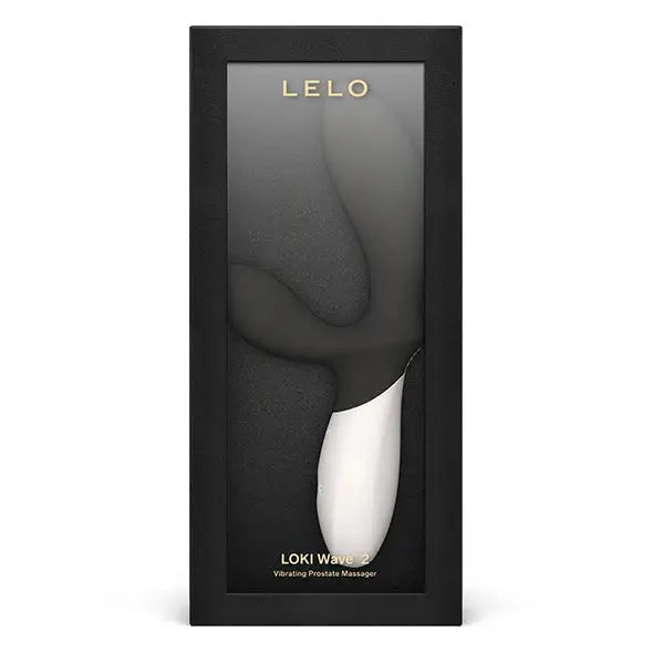 Vibrating Prostate Massager - Lelo Loki Wave 2 Black
