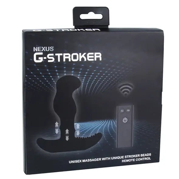 Vibrating Prostate Massager - Nexus G-Stroker Black