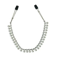 Zaciski na sutki - Sportsheets Sincerely Pearl Chain Nipple Clips