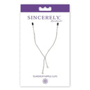Zaciski na sutki - Sportsheets Sincerely Teardrop Nipple Clips